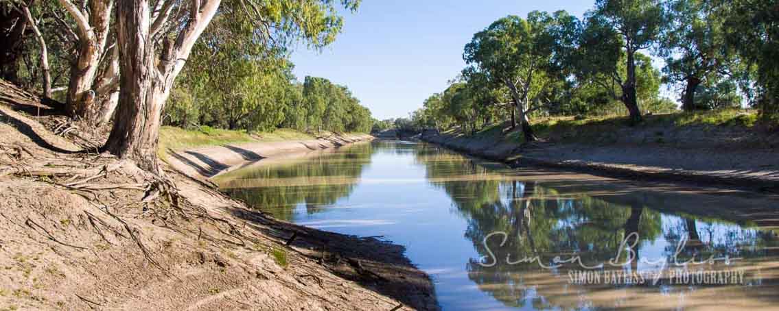 The Darling River Run - The Darling River at Louth - Outback NSW