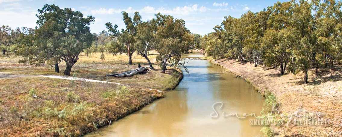 The Darling River Run - The Namoi River at Walgett Outback NSW